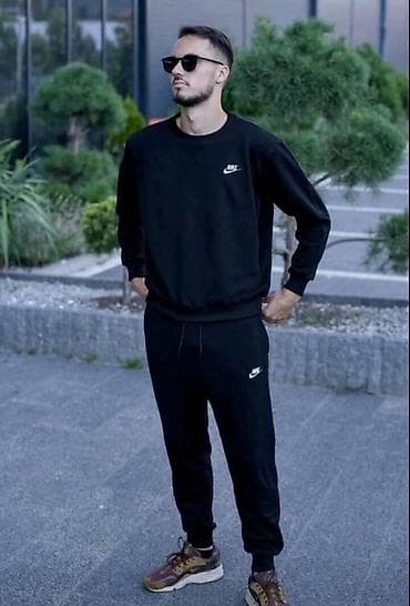 Trenerke: Trenerka Nike, bоја - Crna — 1