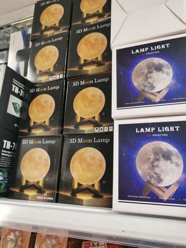 Rasveta: Mesečeva 3D Lampa sa postoljem AKCIJA SAMO 1499 DINARA na stanju 2 — 1