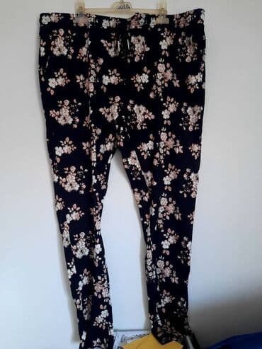 zenski kompleti sako i pantalone za punije: 6XL, Visok struk, Ravne nogavice — 1