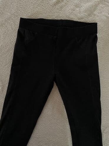 crne letnje pantalone: Crne helanke s vel — 1