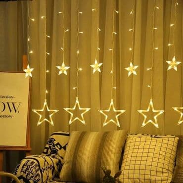 Cena 1950 din LED Zvezdana zavesa Poprečni raspon je 3m ★ Super
