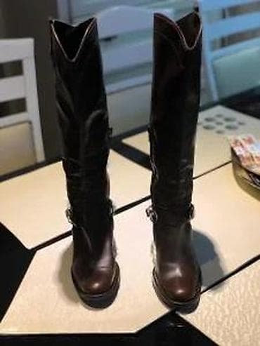 rimljanke sandale do kolena: VRHUNSKE ITALIJANSKE KOZNE ČIZME, VEL.36/37 | Vrhunske čizme, od — 9