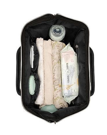 drzac za olovku: KikkaBoo Torba za mame Siena premium black/silver (Šifra proizvoda — 8