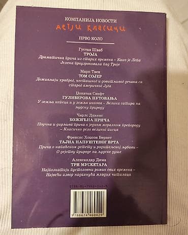 beckmann ranac: Naslov: Troja Autor: Gustav Švab Izdavač/edicija: Kompanija Novosti — 3