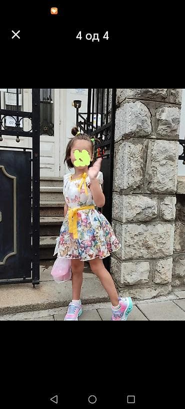 cipele ruma: Dečija haljina NO-NO Club, uzrast 5 godina (107–113 cm).Ima postavu - — 2