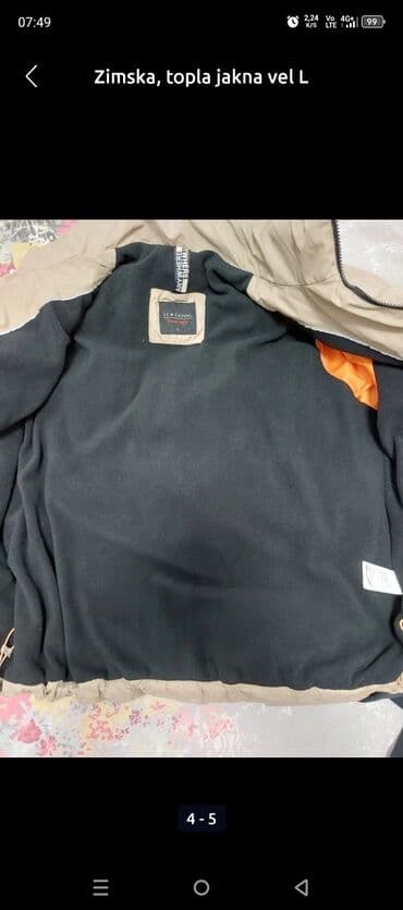 replay majice sa kragnom: Winter jacket XS (EU 46), Lc Waikiki, color - Beige — 4