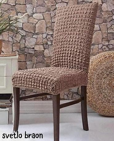 Furniture Covers: Akcija 😊Akcija 😊Akcija Prekrivaci Za stolice bez karnera 6 komada — 5