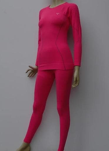 Dukserice: Ženski termo komplet – majica i helanke, model B-8066 - Boja — 4