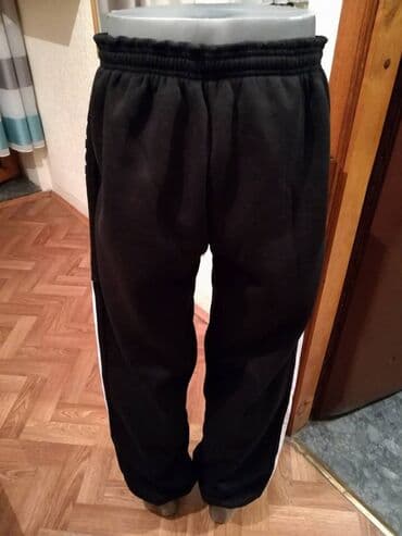 Trenerke: Donji deo trenerke, 2XL (EU 56), Adidas, bоја - Crna, Pamuk — 4