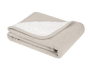 ram za slike pepco: KikkaBoo Pleteno dvostrano baby ćebence Sherpa 75x100 – Dream Big — 3
