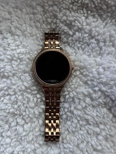 kais za smartic satic: Fossil pametni sat – ženski, okrugli ekran, metalna narukvica u — 6