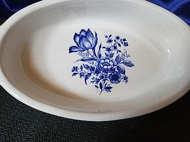 posude za brasno: Pekac nov pun porcelan-vitro porcelan iz 80ih.god. Nov — 2