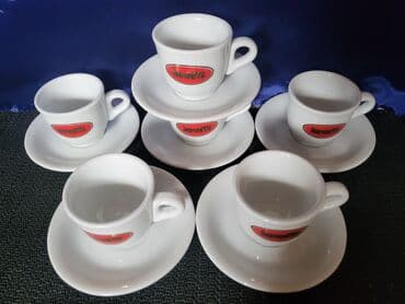 solje za caj: Solje nove za espresso Inker Zagreb 80,90te god. Solje pun — 2