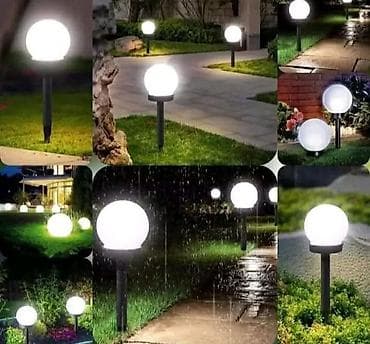 uradi sam stolovi za terasu: Solarna ubodna lampa kugla Opis oglasa ➡️CENA za 1 set - 4kom: 2900 — 1