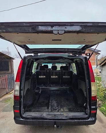 Car Parts: Mercedes-Benz Vito 111 CDI – crni putničko-teretni kombi - Motor: 2.2 — 2