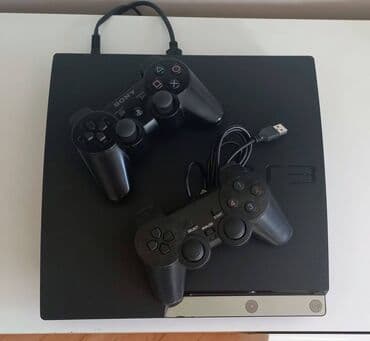 netbooks for sale: Sony Playstation 3 slim / pun igrica / 2 Džoj Sony Playstation 3 slim — 8
