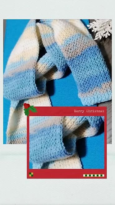 garnier kapi za kosu: Šal novi ručno pleteni, 150x14 cm. Pogledajte i druge moje oglase — 9