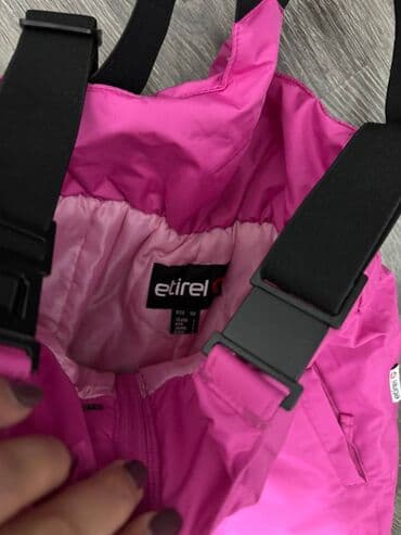 Ski trousers: Etirel, 122-128, color - Pink — 5