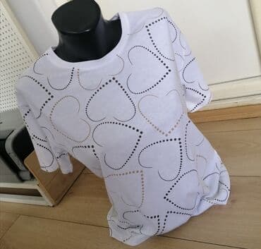 majice ispod sakoa: A-Dress, S (EU 36), Cotton, color - White — 1