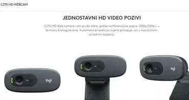 grejaci za stopala na baterije: *** AKCIJA *** #2165 Logitech Web kamera C270 HD; C270 HD Web kamera — 7