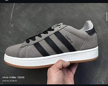 vdr patike: Patike Adidas Campus – sivi antilop - Model: Campus (vidljiv natpis — 1