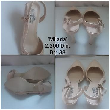 pirsing cena: Milada sandale – elegantan model sa špicastim vrhom i otvorenim petnim — 3