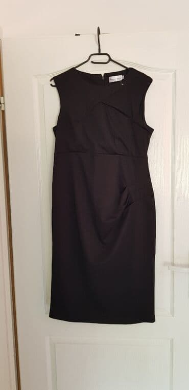 L (EU 40), color - Black, Evening, Short sleeves