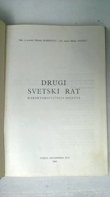 najveća knjiga na svetu: Knjiga: Drugi svetski rat, 1965. 280 str — 2