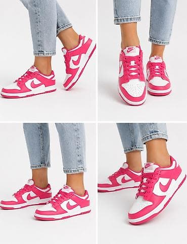 opposite obuca beograd: Nike Dunk Low – Pink/White - Model: Nike Dunk Low - Boja: roze sa — 2