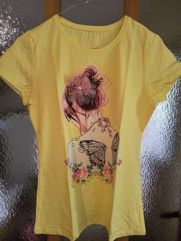 S (EU 36), Cotton, color - Yellow