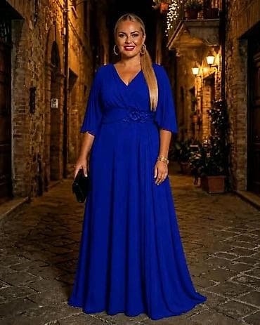 barby extra: Elegantna duga večernja haljina - Model: maxi kroj sa A-linijom i — 5