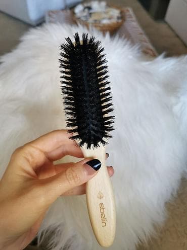 halji e: Ebelin četka za kosu od 100% prirodne visoko kvalitetne dlake vepra — 1
