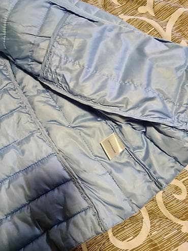 jakna perje: Ženska lagana puf jakna – Blue Motion - Boja: svetloplava (pastelna) — 2