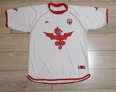 deciji dres messi: Dres FK Voždovac – broj 7 - Boja: bela sa crvenim detaljima (kragna — 2