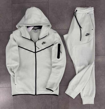 tech fleece trenerka: Set, 2XL (EU 56), L (EU 52), M (EU 50), Nike, Cotton — 4