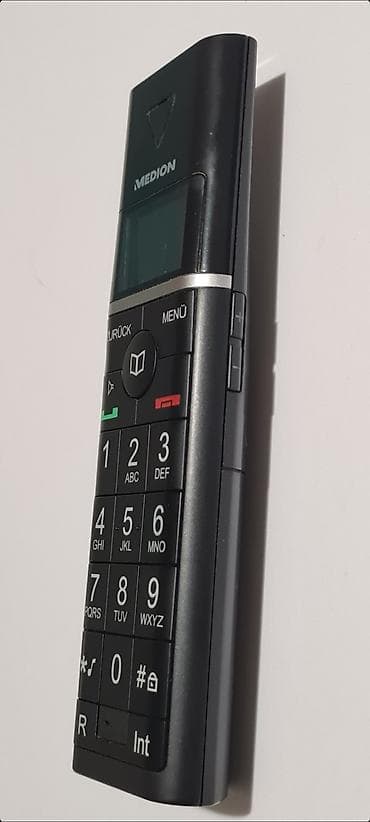 TV i video: ★ Bežični fiksni telefon MEDION Desing DECT MD 82144 sa bazom i — 5