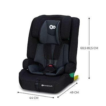 Kinderkraft autosedište SAFETY FIX 2 i-Size, 76–150 cm, crno (Šifra