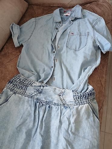 Suknje: Tommy Hilfiger, L, bоја - Svetloplava — 2