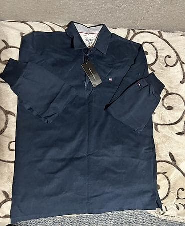 manoard parfemi na tocenje: Men's T-shirt Tommy Hilfiger, bоја - Tamnoplava — 1