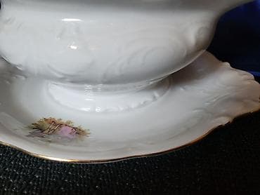 Antikviteti: Sosijera Wawel porcelan Poljska iz 70ih.godina. Porcelanska sosijera — 7