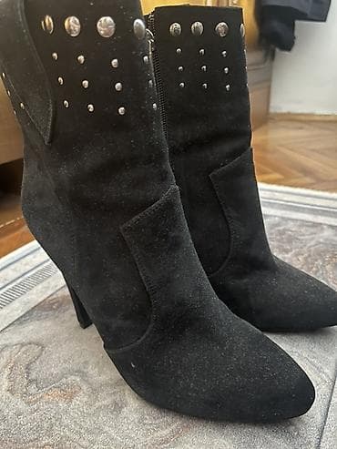 paradiso obuca beograd: Crne ženske čizme nove nenošene GAUDI - ankle boots - Materijal — 3