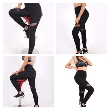 helanki za vezbanje: Mokra likra s, m, l, xl, 2xl na helankama je usiven nike beli znak — 2