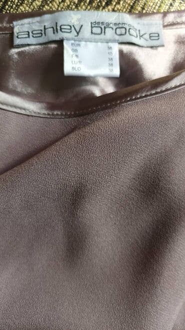 haljine c a: M (EU 38), color - Beige, Cocktail, Short sleeves — 2