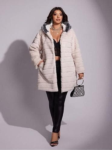 Muška odeća: Veštačko krzno, bоја - Bež — 4