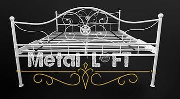 Fotelje: LUX M16 -metalni KREVETI od metala PO MERI lux Minimalistički dizajn — 4