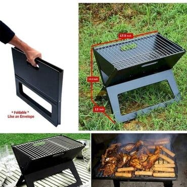 Cena 2900din Rasklopivi rostilj 【Veliki kapacitet može držati ugalj