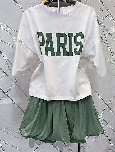 Venčanice i aksesoari: ✅Ženska komplet kombinacija – majica i mini suknja — 10