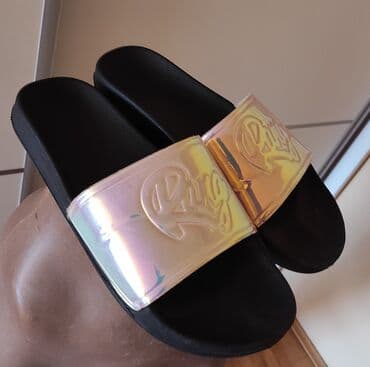 srebrna ogrlica sa krsticem: Beach slippers, Rang, 41 — 1