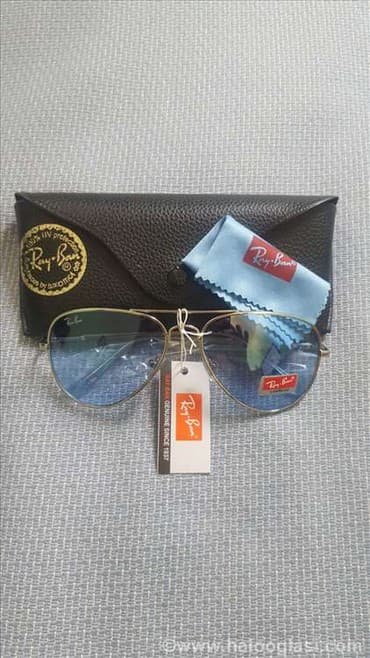 revision naocare: Ray Ban Aviator, Plave, Unisex, Nove. Plavo Staklo i Srebrn Ram — 1