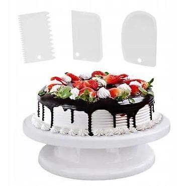 stalak za kolace jysk: Rotacioni stalak za torte 28cm precizna dekoracija Savršena torta — 1